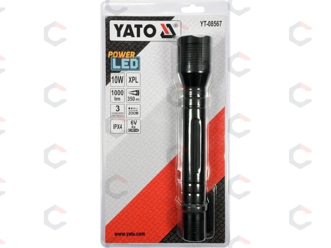 Žibintuvėlis XP-L CREE 10W, 254X46MM (YT-08567) 1 Žibintuvėlis XP-L CREE 10W, 254X46MM (YT-08567) 1