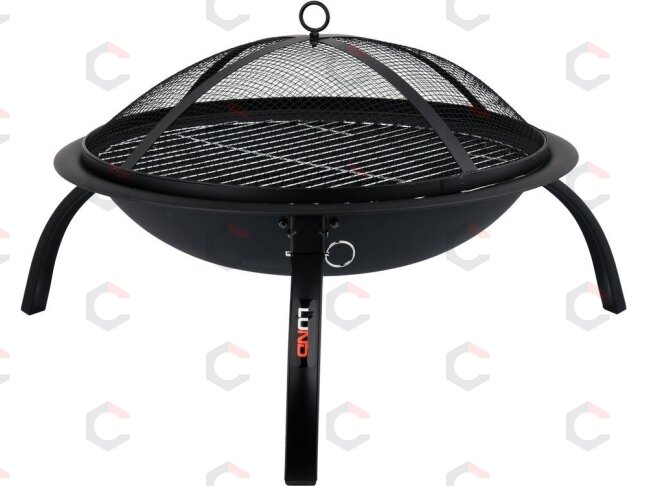 Židinys / laužavietė / grilis | nešiojamas | juodas plienas | 56 cm (99701) Židinys / laužavietė / grilis | nešiojamas | juodas plienas | 56 cm (99701)