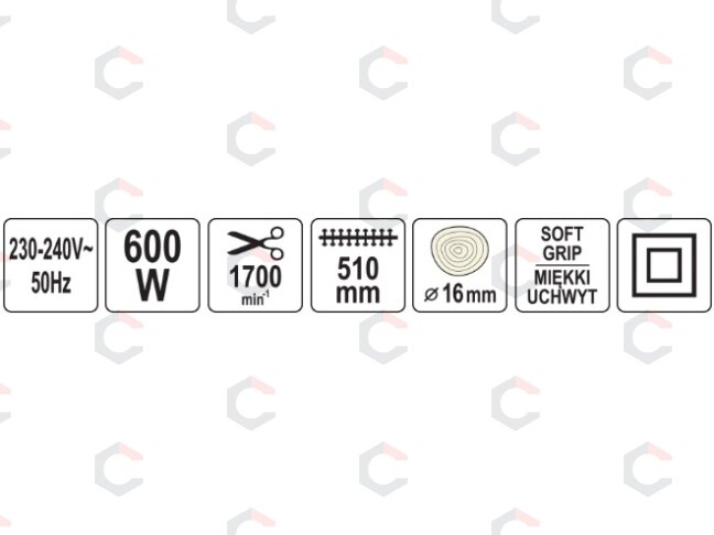 Žirklės krūmams gyvatvorei | 600W (YT-84770) 5 Žirklės krūmams gyvatvorei | 600W (YT-84770) 5