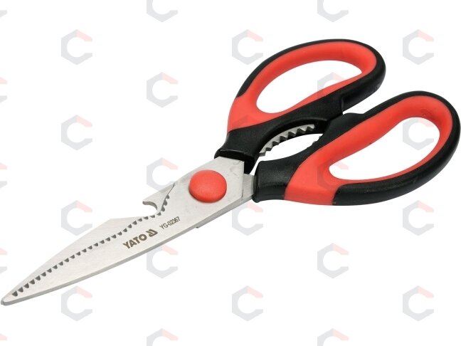Žirklės virtuvinės sudedamos dvispalvės | 2CR13 (YG-02367) 2 Žirklės virtuvinės sudedamos dvispalvės | 2CR13 (YG-02367) 2