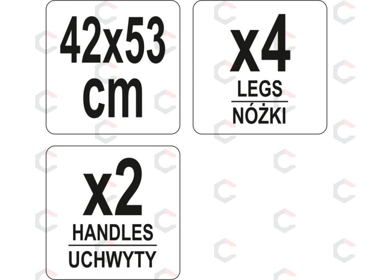 Židinys / laužavietė | nešiojama | juodas plienas | 42 cm (99702) 5 Židinys / laužavietė | nešiojama | juodas plienas | 42 cm (99702) 5