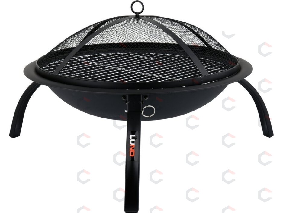 Židinys / laužavietė / grilis | nešiojamas | juodas plienas | 56 cm (99701) Židinys / laužavietė / grilis | nešiojamas | juodas plienas | 56 cm (99701)