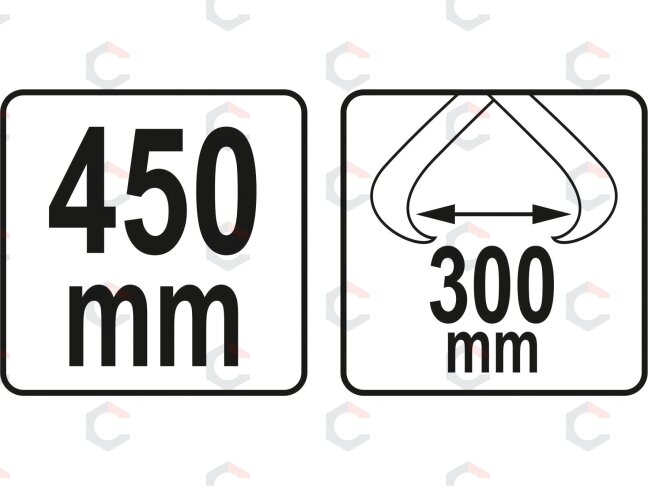 Žnyplės miško ir sodo darbams | plieninės | 450 mm (YT-79904) 2 Žnyplės miško ir sodo darbams | plieninės | 450 mm (YT-79904) 2