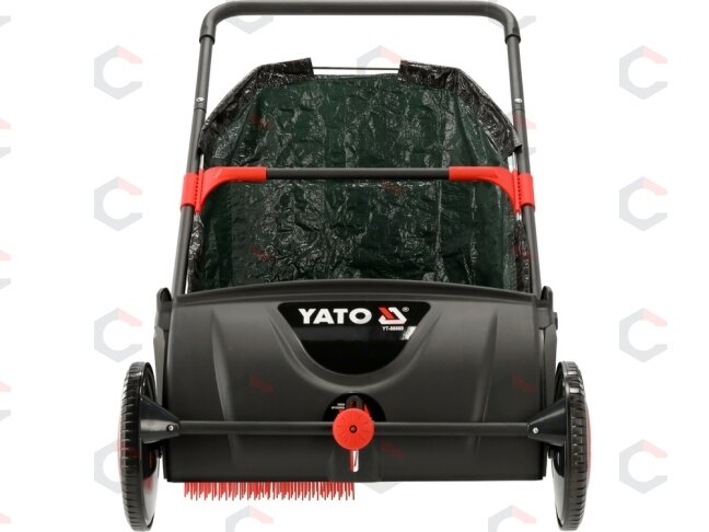 Žolės ir lapų surinktuvas mechaninis | 40 cm | 100 l (YT-86660) 2