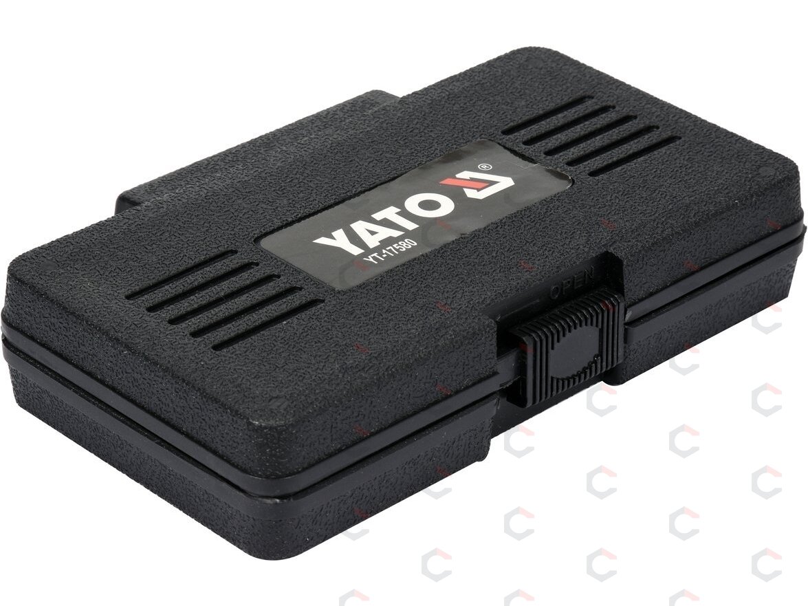 Žvakės sriegio lizdo remonto rinkinys | M14 x 1,25 mm | 16 vnt. (YT-17580) 2 Žvakės sriegio lizdo remonto rinkinys | M14 x 1,25 mm | 16 vnt. (YT-17580) 2