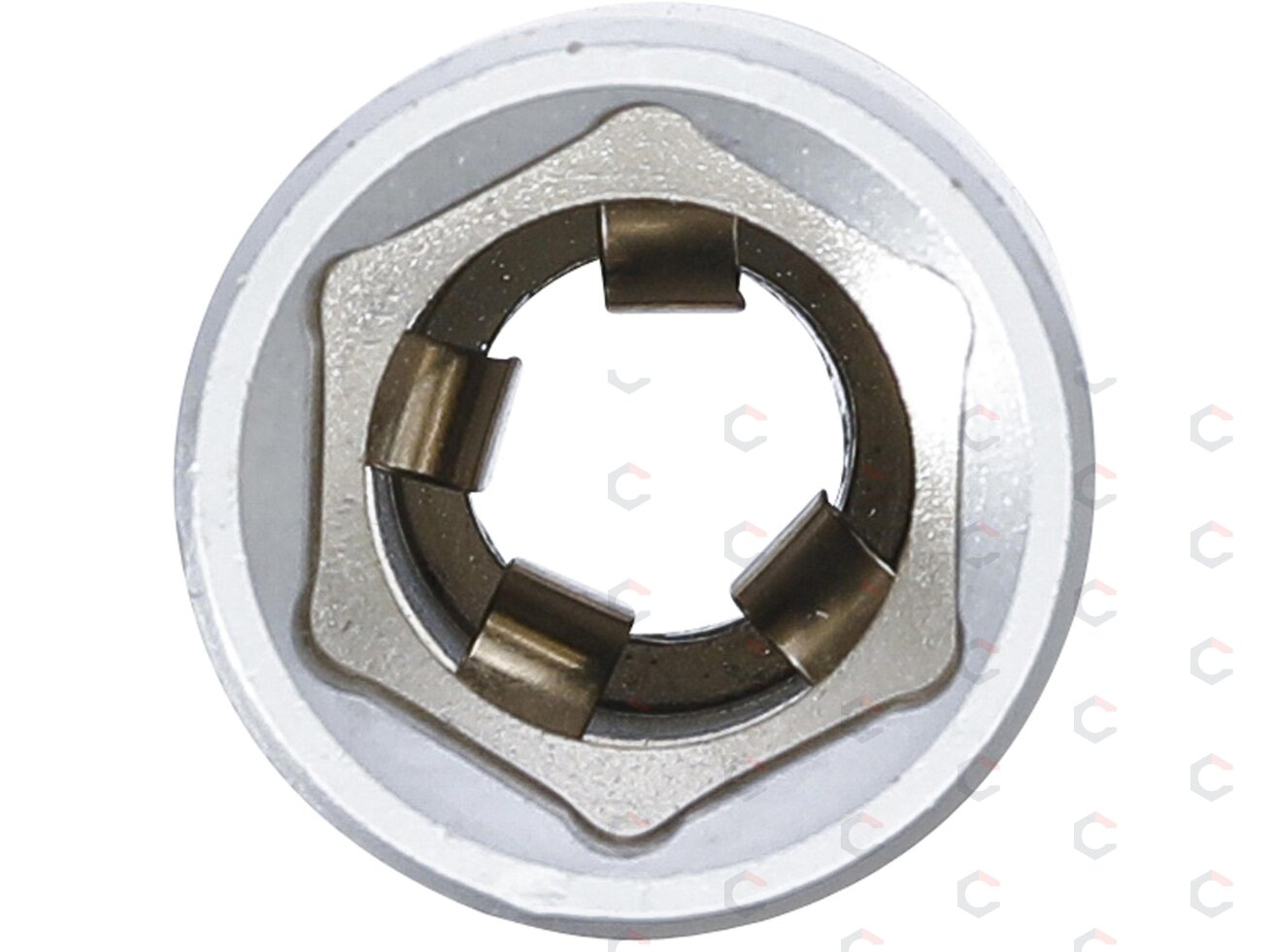 Žvakinė galvutė šešiakampė | 12,5 mm (1/2") | 18 mm (2402) 1 Žvakinė galvutė šešiakampė | 12,5 mm (1/2") | 18 mm (2402) 1