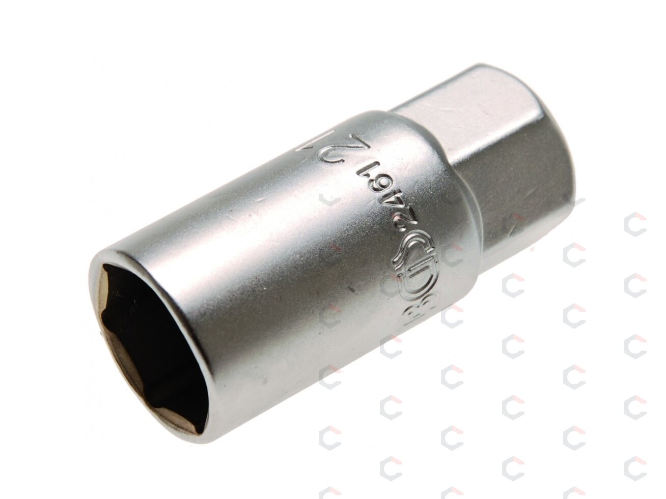 Žvakinė galvutė šešiakampė | 12,5 mm (1/2") | 20,8 mm (2461) Žvakinė galvutė šešiakampė | 12,5 mm (1/2") | 20,8 mm (2461)