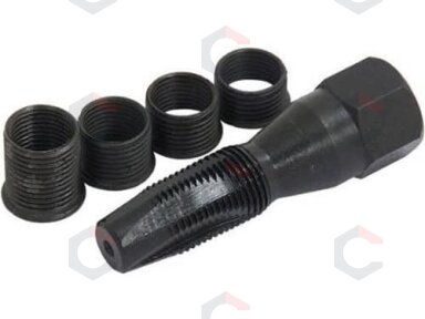 Žvakės sriegio remonto rinkinys | M14 x 1,25 mm | 5 vnt. (SK0914) Žvakės sriegio remonto rinkinys | M14 x 1,25 mm | 5 vnt. (SK0914)