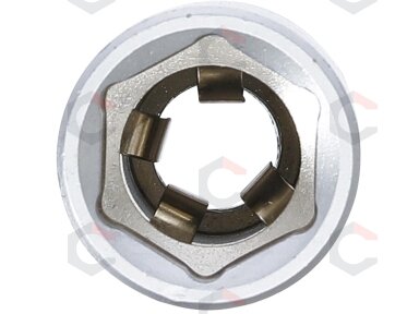 Žvakinė galvutė šešiakampė | 12,5 mm (1/2") | 18 mm (2402) Žvakinė galvutė šešiakampė | 12,5 mm (1/2") | 18 mm (2402)