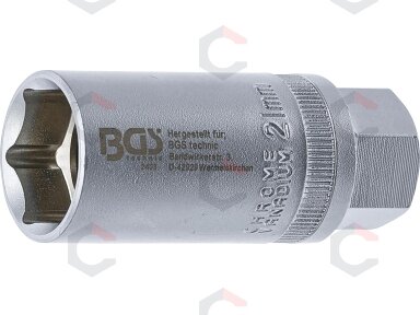 Žvakinė galvutė šešiakampė | 12,5 mm (1/2") | 21 mm (2403) Žvakinė galvutė šešiakampė | 12,5 mm (1/2") | 21 mm (2403)