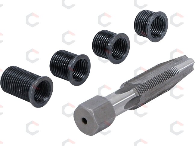 Žvakės sriegio remonto rinkinys | M10 x 1.00 mm (165) Žvakės sriegio remonto rinkinys | M10 x 1.00 mm (165)