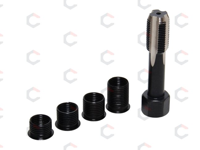 Žvakės sriegio remonto rinkinys | M12 x 1.25 mm (166) Žvakės sriegio remonto rinkinys | M12 x 1.25 mm (166)