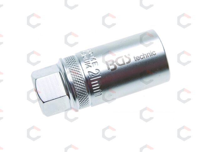 Žvakinė galvutė šešiakampė | 12,5 mm (1/2") | 21 mm (2403) 4 Žvakinė galvutė šešiakampė | 12,5 mm (1/2") | 21 mm (2403) 4