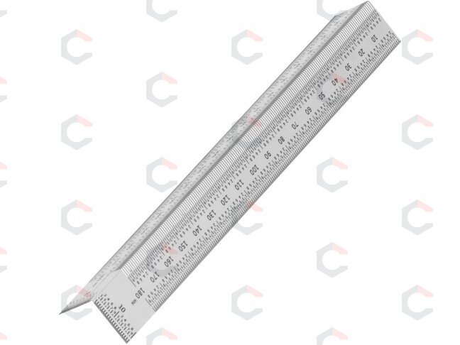 Žymėjimo / įbrėžimo liniuotė | nerūdijantis plienas | kampinė | 180 mm (SR180) 6 Žymėjimo / įbrėžimo liniuotė | nerūdijantis plienas | kampinė | 180 mm (SR180) 6